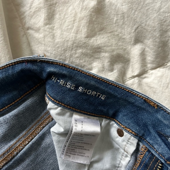 American Eagle High Rise Jean Shorts - Picture 4 of 5